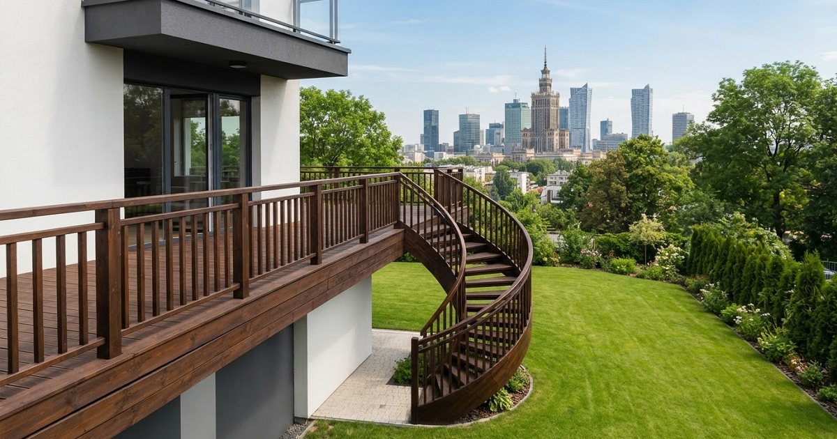 Schody tarasowe Warszawa